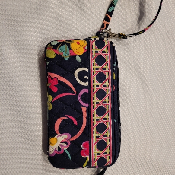 Vera Bradley 2012 "Ribbons" pattern wristlet - Picture 2 of 5